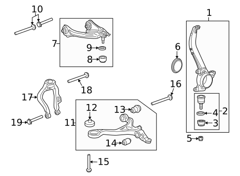 Suspension Components for 2009 Acura TSX #0