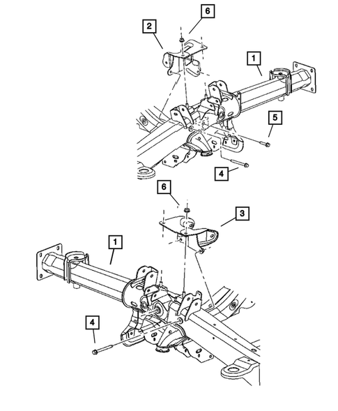 Engine Mounting for 2006 Dodge Durango #4