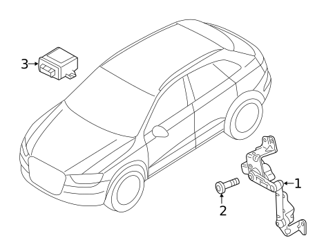 Electrical Components for 2016 Audi Q3 #0