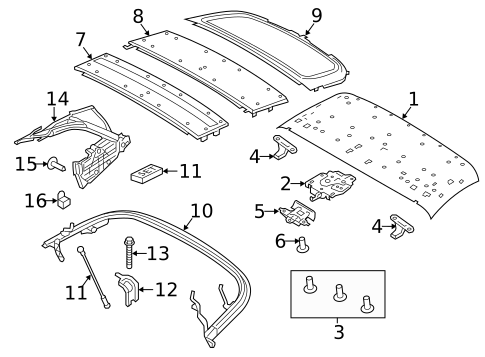 Frame & Components for 2023 Porsche 911 #0