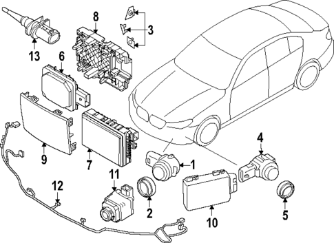 Electrical Components for 2024 BMW i7 #0