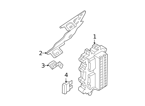 Electrical Components for 2009 Nissan Pathfinder #1