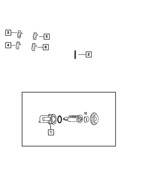 Steering Column and Intermediate Shaft for 2011 Jeep Liberty #1