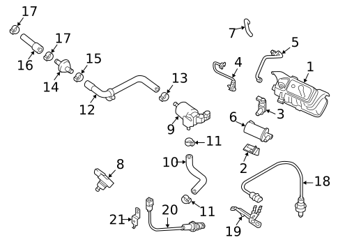 Emission System for 2019 Genesis G70 #0