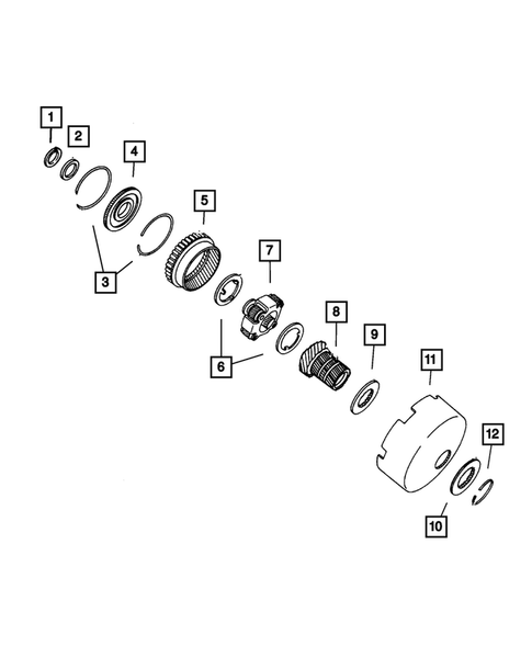 Gear Train for 2001 Dodge Neon #3