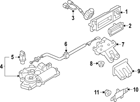 Liftgate for 2024 Audi Q8 e-tron #3