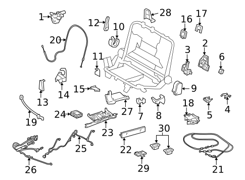 Third Row Seats for 2015 Lexus LX570 #0