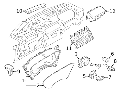 Automatic Temperature Controls for 2017 Lincoln Continental #0