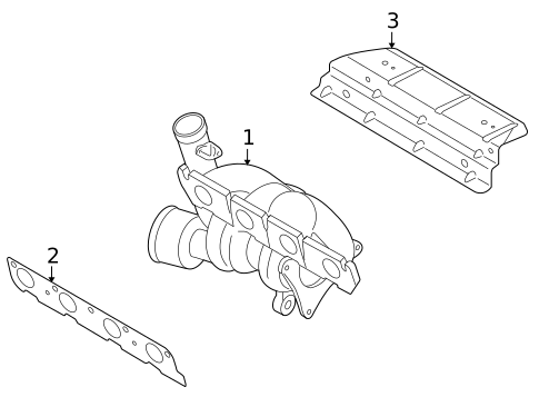 Turbo Charger for 2008 Volkswagen Eos #1