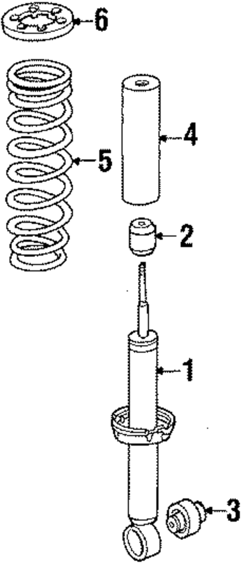 Struts & Components for 1991 Honda Civic #2