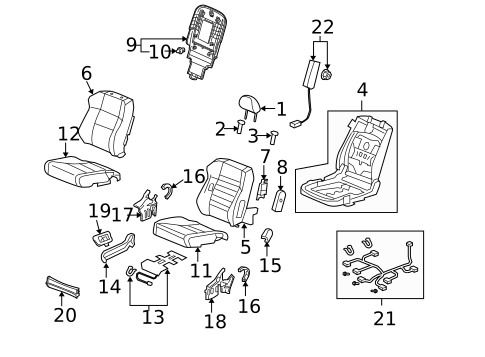 Heated Seats for 2009 Acura RDX #2