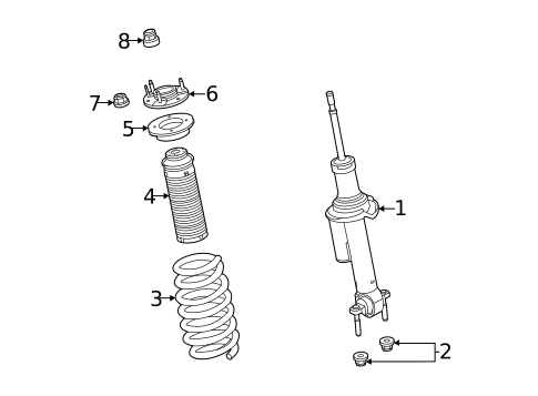 Shocks & Struts for 2023 Ford Bronco #1