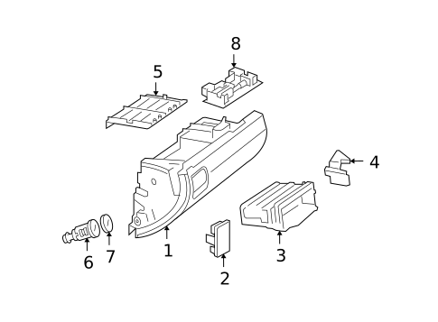 Instrument Panel for 2009 Mercedes-Benz GL 450 #1