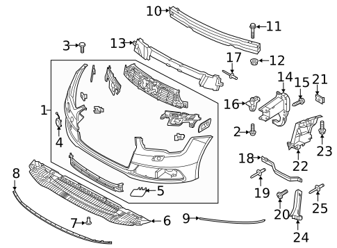 Bumper & Components - Front for 2016 Audi S7 #0