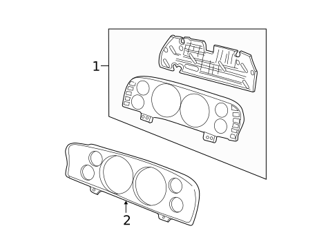 Instruments & Gauges for 2002 Jeep Grand Cherokee #0