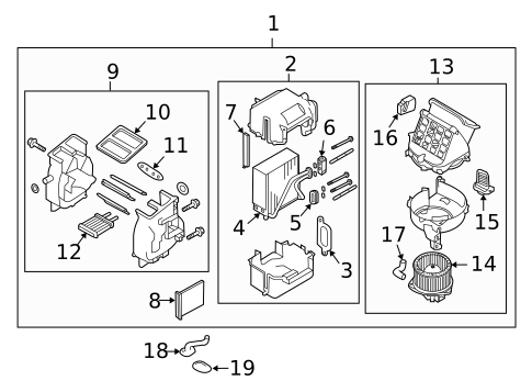 Condenser, Compressor & Lines for 2009 Pontiac G3 #1