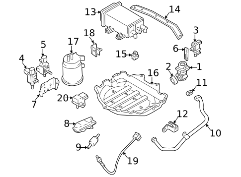 Powertrain Control for 1999 Mazda Protege #2