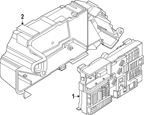Fuse Box for 2025 BMW 550e xDrive #2