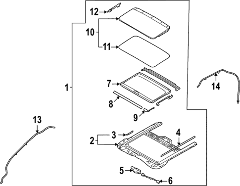 Sunroof for 2025 Hyundai Santa Cruz #0