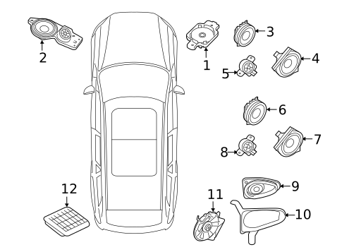 Sound System for 2025 Volvo XC60 #0