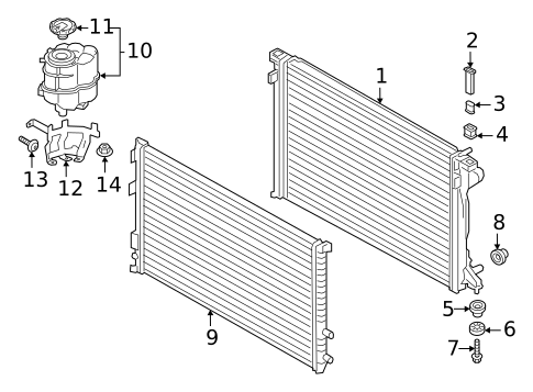 Intercooler for 2024 Audi RS5 #1