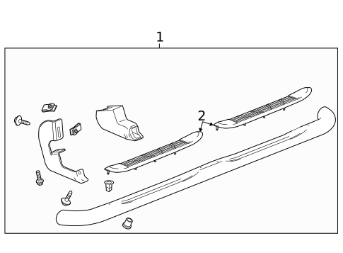 Running Board for 2012 Chevrolet Silverado 1500 #4
