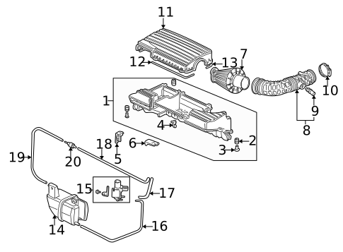Emission Components for 2000 Honda S2000 #2