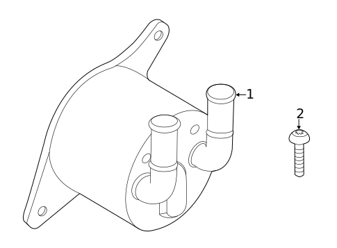 Oil Cooler for 2022 BMW X1 #0