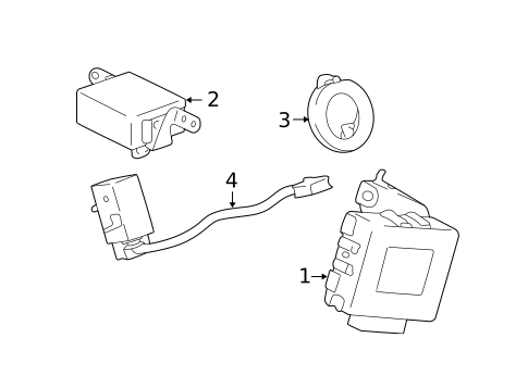 Electrical Components for 2007 Lexus SC430 #2