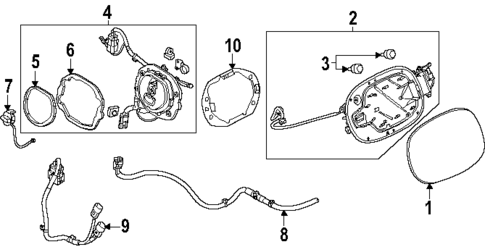 Quarter Panel & Components for 2024 Mazda CX-90 #1