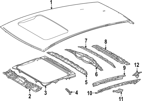 Roof & Components for 2024 Lexus NX350h #0