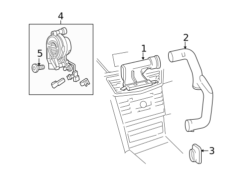 Ducts for 2014 Mercedes-Benz E350 #3