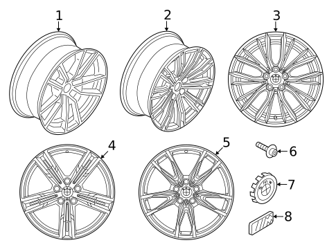 Wheels for 2023 BMW 330e xDrive #1