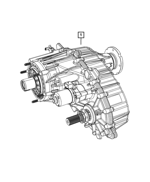 Transfer Case and PTU Assembly for 2021 Ram 1500 #0