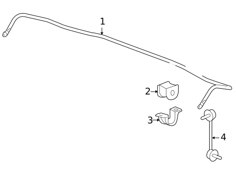 Stabilizer Bar & Components for 2010 Acura ZDX #0