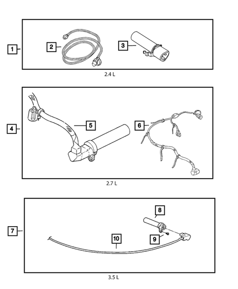 Fog Lights and Electrical for 2009 Dodge Journey #1