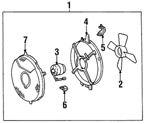 Condenser, Compressor & Lines for 1998 Toyota Supra #1