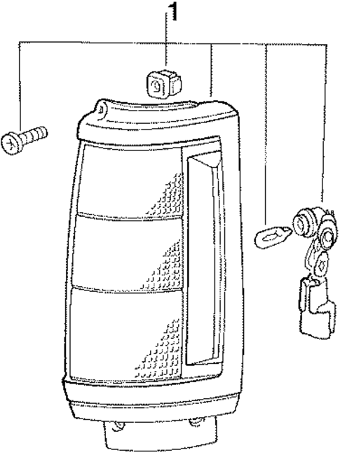 Combination Lamps for 1995 Mitsubishi Mighty Max #0
