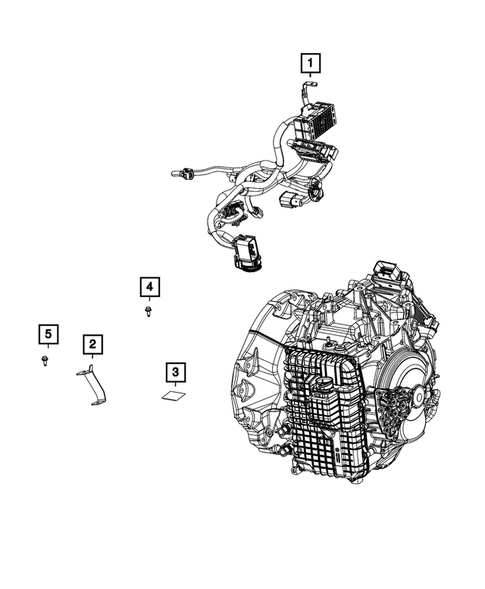 Wiring, Powertrain for 2021 Jeep Cherokee #2