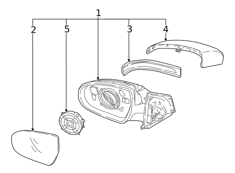 Outside Mirrors for 2022 Kia Seltos #0