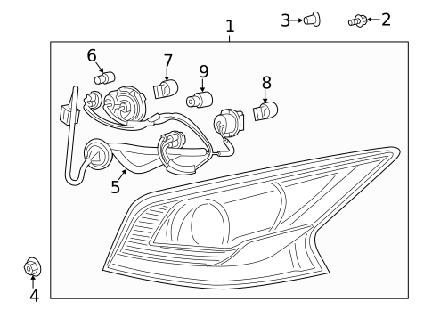 Combination Lamps for 2013 Nissan Altima #0