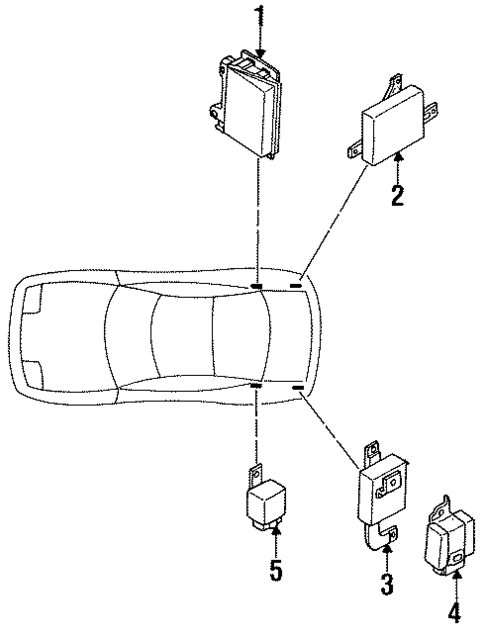 Anti-Lock Brakes for 1993 Mitsubishi 3000GT #1