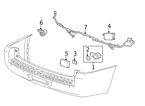 Electrical Components for 2015 Cadillac Escalade #0