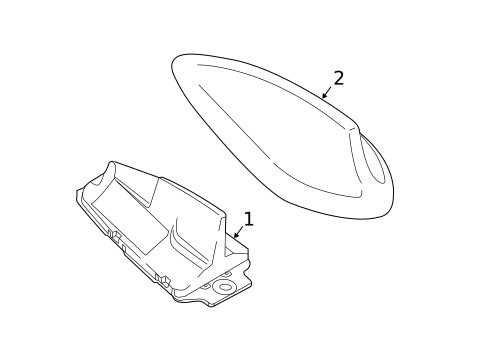 Antenna & Radio for 2019 BMW i8 #0