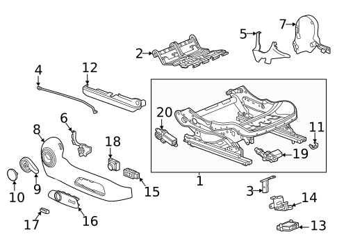 Power Seats for 2023 Buick Encore GX #1
