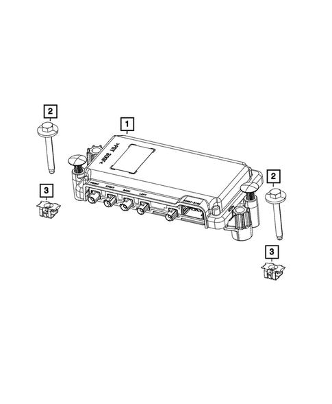 Keys, Modules and Engine Controllers for 2020 Jeep Gladiator #17