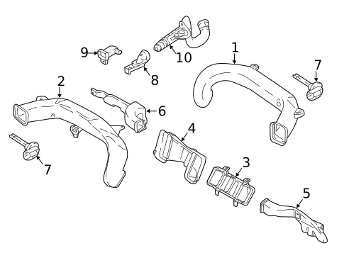 Ducts for 2019 Volvo XC90 #3