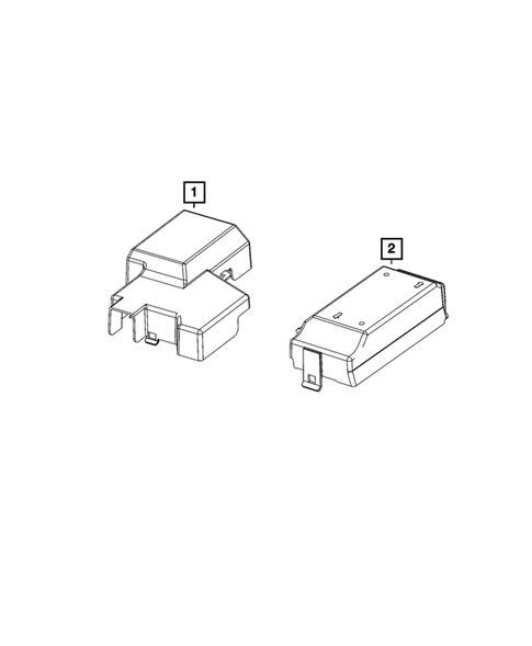 Battery, Battery Tray and Cables for 2021 Ram 3500 #6