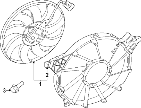 Cooling Fan for 2025 Porsche 911 #1