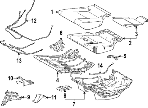 Second Row Seats for 2025 Toyota 4Runner #3